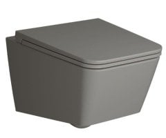 Vitra 7245B476-0090 Equal Asma Klozet Taş Gri Rimex (Kanalsız)