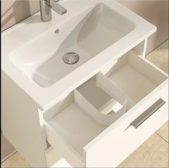 Vitra Mia 75021 Banyo Dolabı Seti 60Cm,Çekmeceli P.Beyaz