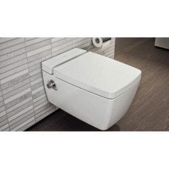 VitrA 7672B003-1687 Metropole Asma Klozet Rimex Entegre Ara Musluklu  Fresh Hazneli