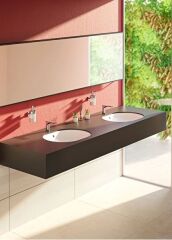 VitrA 5942B003-1082 Metropole Tezgah Altı Lavabo 60 cm Parlak Beyaz