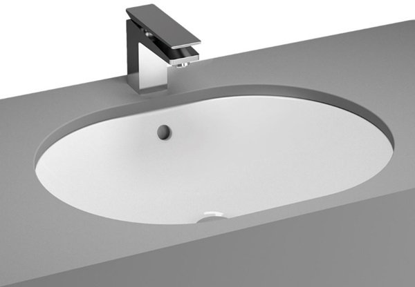 VitrA 5942B003-1082 Metropole Tezgah Altı Lavabo 60 cm Parlak Beyaz
