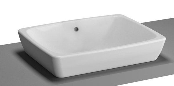 VitrA 5667B003-0012 Metropole Tezgah Üstü Çanak Lavabo 50 cm Beyaz