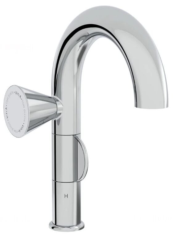 Vitra Liquid A42755 Lavabo Bataryası, Krom