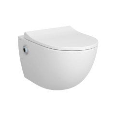 Vitra 7948b403-6592 Sento Rim-Ex Kanalsız Asma Klozet, 54 Cm, Temassız Entegre Ara Musluklu