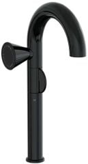 Vitra Liquid A4279439 Lavabo Bataryası,Yüksek Parlak Siyah