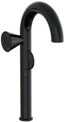 Vitra Liquid A4279439 Lavabo Bataryası,Yüksek Parlak Siyah