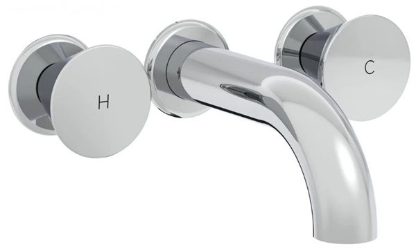 Vitra Liquid A42690 Ankastre Lavabo Bataryası(Kısa) Krom