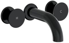 Vitra Liquid A4269039 Ankastre Lavabo Bataryası(Kısa) Parlak Siyah