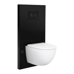 Vitra 770-5071-01 Renoform Asma Klozetler İçin Temassız Taharetli Platform, 6 Cm, Siyah