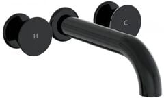 Vitra Liquid A4268939 Ankastre Lavabo Bataryası(Uzun) Parlak Siyah