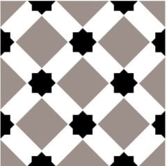 VitrA K94843700001VTE0 15x15 Retromix Fon Sicak Yıldız Medium