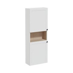 Vitra Root Classic 68532 Boy Dolabı, Kapaklı, 55 cm, Dar, Kısa, Mat Açık Gri