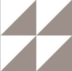 VitrA K94843300001VTE0 15x15 Retromix Sıcak Üçgen Medium Mat