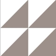 VitrA K94843300001VTE0 15x15 Retromix Sıcak Üçgen Medium Mat