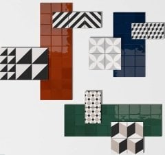 VitrA K94844400001VTE0 15x15 Retromix Soğuk Üçgen Large Mat