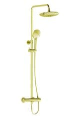 VitrA AquaHeat Bliss 240 A4720574 2F Termostatik Duş Sistemi, Altın