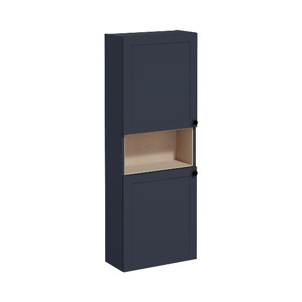 Vitra Root Classic 68536 Boy Dolabı, Kapaklı, 55 cm, Dar, Kısa, Mat Lacivert