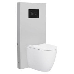 Vitra 770-1760-01 Renoform Dtd Klozetler İçin Taharet Deliksiz Platform, 10,5 Cm, Beyaz