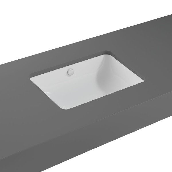 Vitra 7475B003-0618 S20 Tezgah Altı Lavabo 55x37 Cm Beyaz