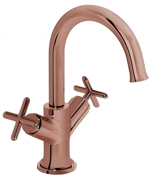 Vitra Origin Classic A4288429 Lavabo Bataryası Soft Bakır
