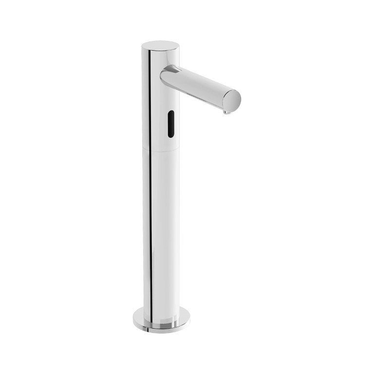 Vitra A44760 Origin Temassız Sıvı Sabunluk, Tezgah Üstü (Elektrikli-Uzun) Krom