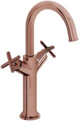 Vitra Origin Classic A4288629 Lavabo Bataryası(Çanak)Soft Bakır