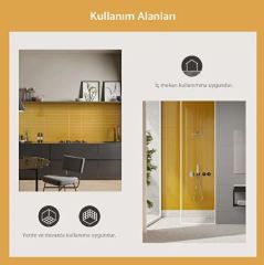 VitrA K94842380001VTE0 Retromix Amber Sarı 10x10