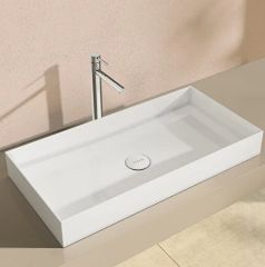 VitrA Origin A42558 Çanak Large Lavabo Bataryası, Krom