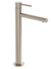 VitrA Origin A4255834 Çanak Large Lavabo Bataryası, Fırçalı Nikel