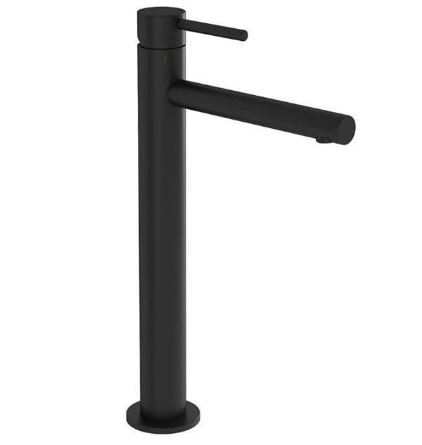 VitrA Origin A4255836WTC Çanak Large Lavabo Bataryası, Mat Siyah