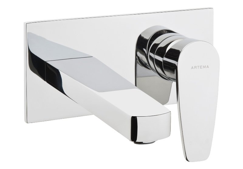 Artema Q-Line A42250 Ankastre Lavabo Bataryası, Sıva Üstü, Krom