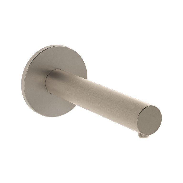 Vitra A4470034 Origin Temassız Sıvı Sabunluk, Ankastre (Elektrikli) Fırçalı Nikel