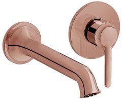 Vitra Origin Classic A4288929 Ankastre Lavabo Bataryası Soft Bakır