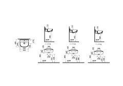 Vitra 7350b003-0001 Sento Çocuk Lavabosu, 45 Cm Beyaz