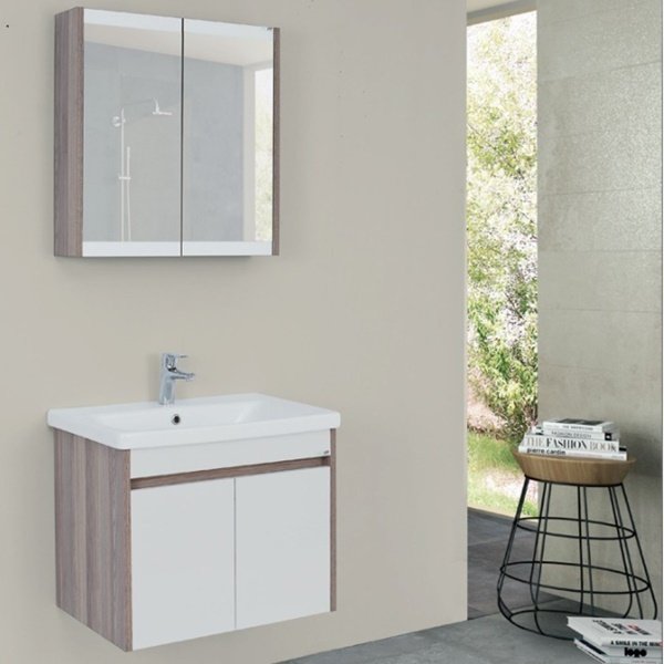 Lineart Mars 65 cm Banyo Dolabı Atlanstis+Dolaplı Ayna