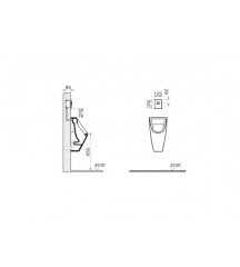 Vitra 310-3310 Pisuvar Mekanik Yıkama Sistemi