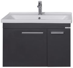 Lineart Lara 80 cm Lavabo Dolabı +Dolaplı Ayna