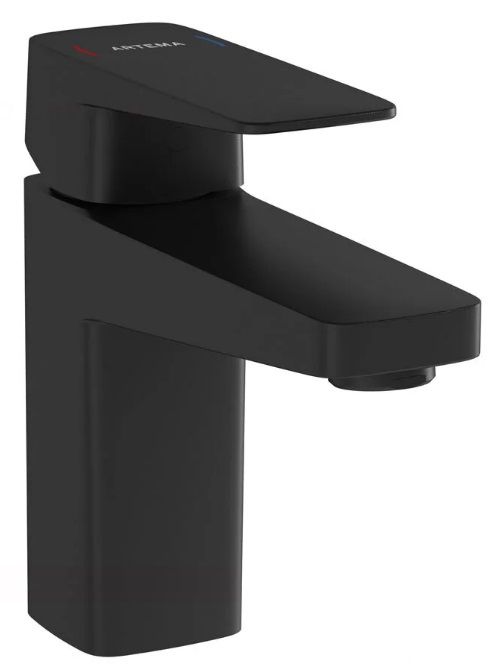 Artema Root Square A4273236ENR BluEco Lavabo Bataryası Mat Siyah