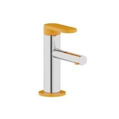 Vitra A42666 Sento Çocuk Lavabo Bataryası Krom-Sarı