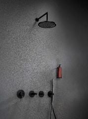 Vitra Origin Ankastre Duş Seti - Mat Siyah