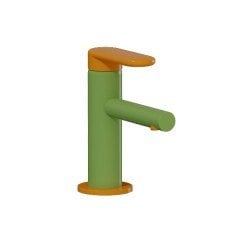 Vitra A4266646 Sento Çocuk Lavabo Bataryası Yeşil-Sarı