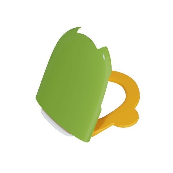 Vitra 133-101-009 Sento Çocuklar İçin Klozet Kapağı, Yavaş Kapanır Yeşil Sarı