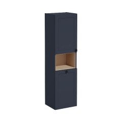 Vitra Root Classic 68522 Boy Dolabı, 40 Cm, Kısa, Çamaşır Sepetli, Mat Lacivert, Sol