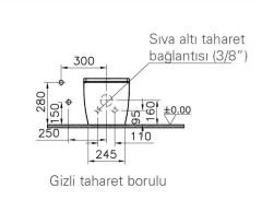 Vitra 7362b003-0092+7363b003-5723 Sento Kids Smoothflush Dtd Klozet + Rezervuar Parlak Beyaz
