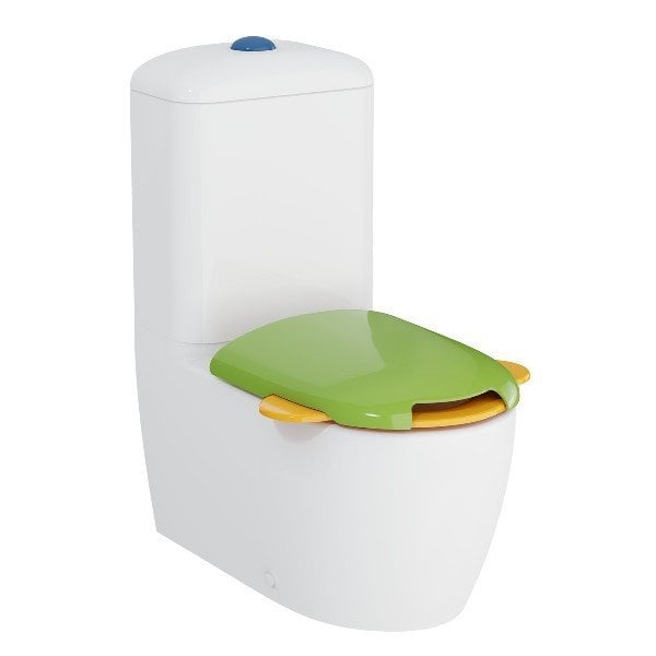 Vitra 7362b003-0092+7363b003-5723 Sento Kids Smoothflush Dtd Klozet + Rezervuar Parlak Beyaz