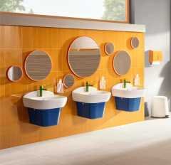 Vitra 65866 Sento Yuvarlak Çocuk Aynası, 40 Cm Turuncu