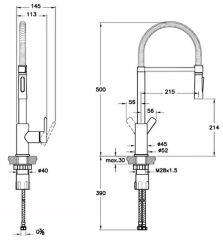Artema Maestro Pro A42152 Eviye Bataryası Krom