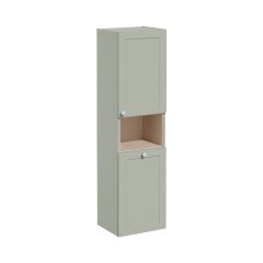 Vitra Root Classic 68530 Boy Dolabı, 40 Cm, Kısa, Çamaşır Sepetli, Mat Retro Yeşil, Sağ