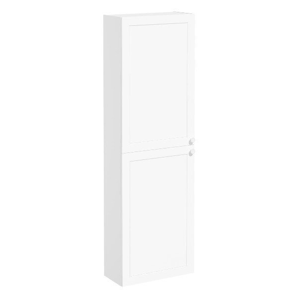 Vitra Root Classic 68538 Boy Dolabı, 55 cm, Dar, Mat Beyaz