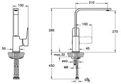 Artema Root Square BluEco A4275323ENR Eviye Bataryası Altın